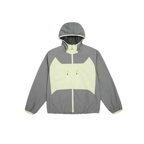 Unisex Leichte Kapuzen-Windjacke mit Ripstop‑Material, Colourblock‑Einsätzen und Fronttaschen Nord Taschen