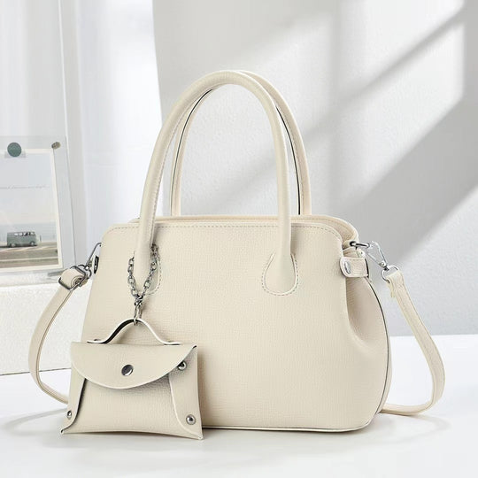 Damen elegante Handtasche mit abnehmbarem Mini-Portemonnaie Nord Taschen