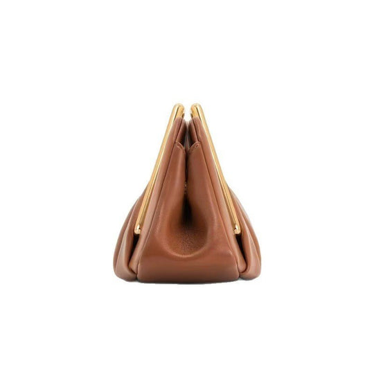 Damen Designer Clutch mit innovativem Drapé Nord Taschen