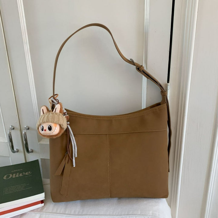 Damen Hobo Tasche mit süßem Tieranhänger Nord Taschen