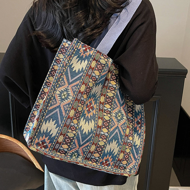 Damen modische Tragetasche im ethnischen Design Nord Taschen