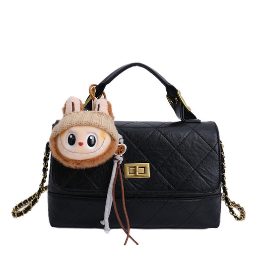Damenhandtasche mit eleganten Steppdetails Nord Taschen