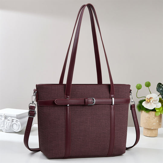 Damen hochwertige Tragetasche mit verstellbarem Schulterriemen Nord Taschen