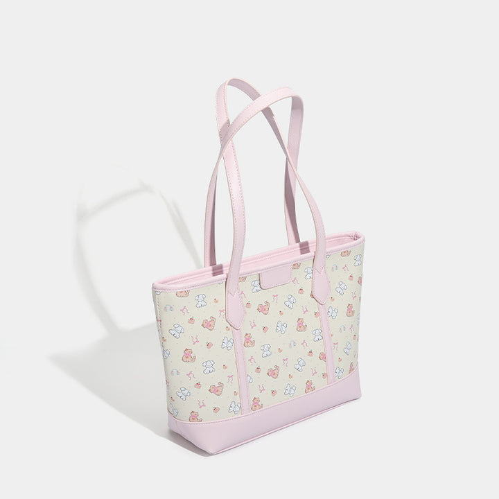 Damen Shopper-Tasche mit verspieltem Motiv Nord Taschen