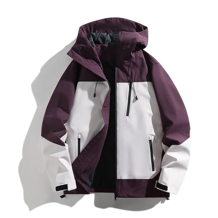 Damen technische Allwetterjacke mit vielseitigem Kapuzendesign und verstellbaren Belüftungsöffnungen
