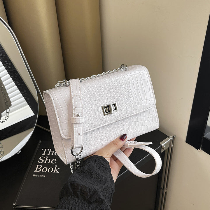 Damen Umhängetasche mit elegantem Krokodil-Design Nord Taschen