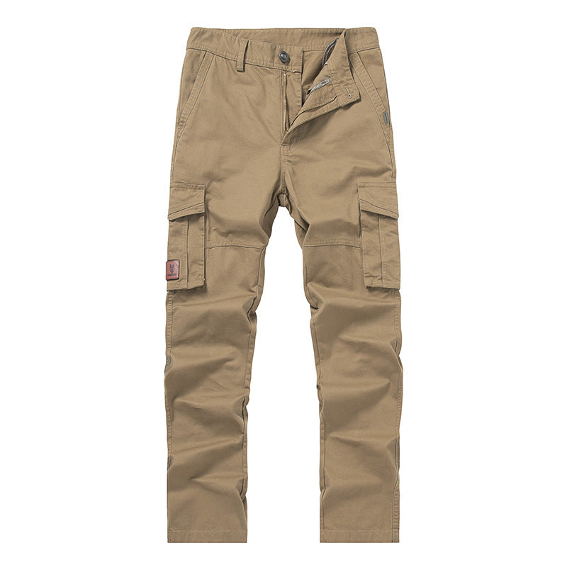 Herren Cargohose im Slim-Straight Schnitt mit Mehrfach‑Taschen und verstärkten Knien Nord Taschen