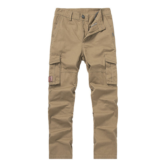 Herren Cargohose im Slim-Straight Schnitt mit Mehrfach‑Taschen und verstärkten Knien Nord Taschen