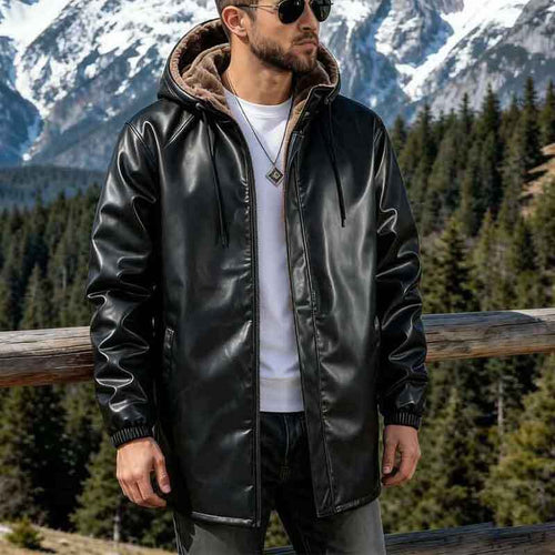 Herren Funktionale Kapuzenjacke Nord Taschen