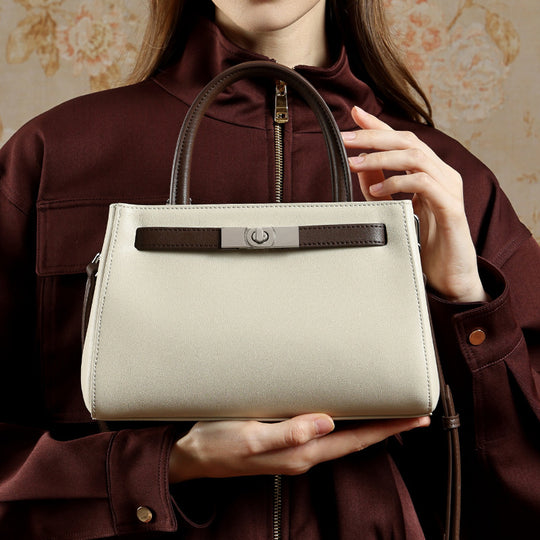 Damen elegante Handtasche mit praktischem Innenlayout und abnehmbarem Schulterriemen Nord Taschen