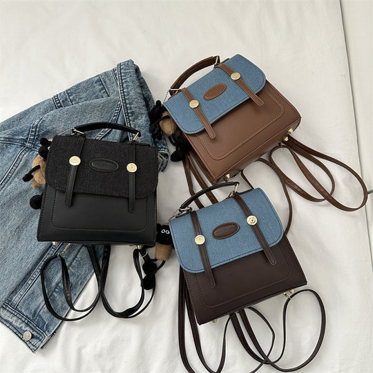 Damen modische Handtasche mit abnehmbarem Schlüsselanhänger Nord Taschen