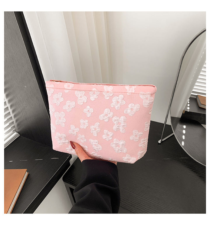 Damen Clutch-Tasche mit floralem Design und hochwertiger Textur Nord Taschen