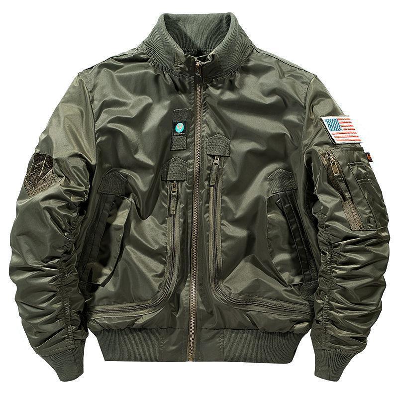 Herren Utility-Bomberjacke Nord Taschen