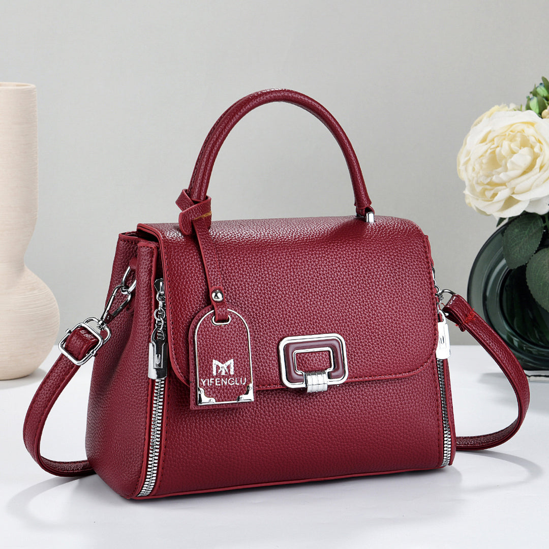 Damen elegante Handtasche mit strukturierten Oberflächen Nord Taschen