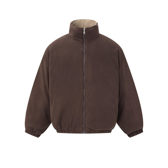Unisex Wendbare Boxy-Jacke mit gesteppter Außen- und Fleece-Innenseite Nord Taschen