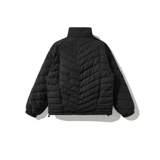 Unisex Gepolsterte Steppjacke mit hohem Kragen, Kordelzugsaum und elastischen Bündchen Nord Taschen