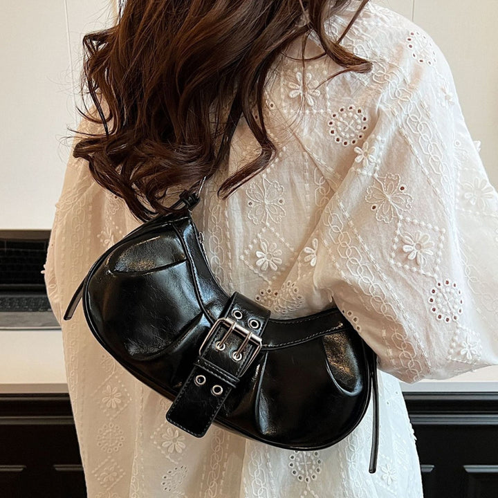 Damen Hobo-Tasche mit eleganter Faltenstruktur und robustem Tragegriff Nord Taschen