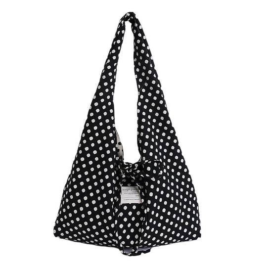 Damen Hobo-Tasche mit verspieltem Punktedesign und praktischem Kordelzug Nord Taschen