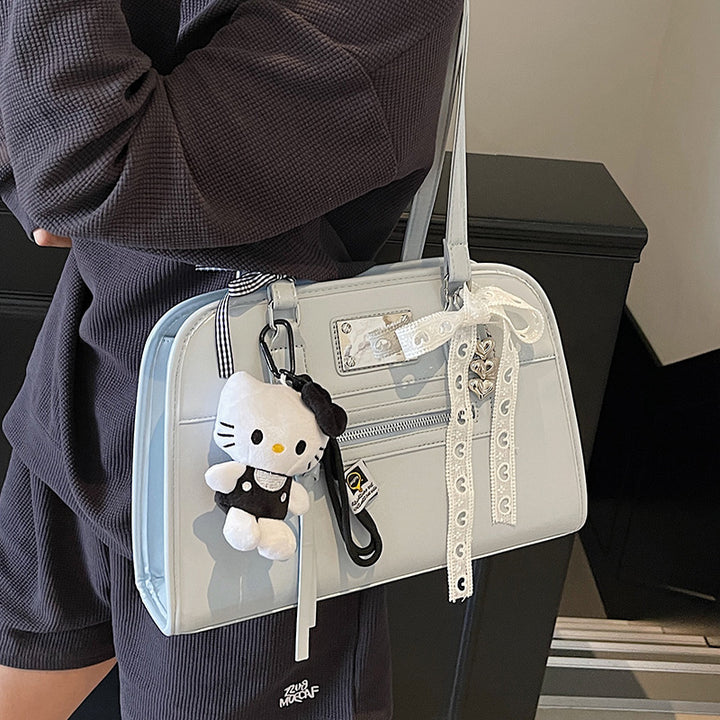 Damen modische Handtasche mit stilvollen Anhängern Nord Taschen