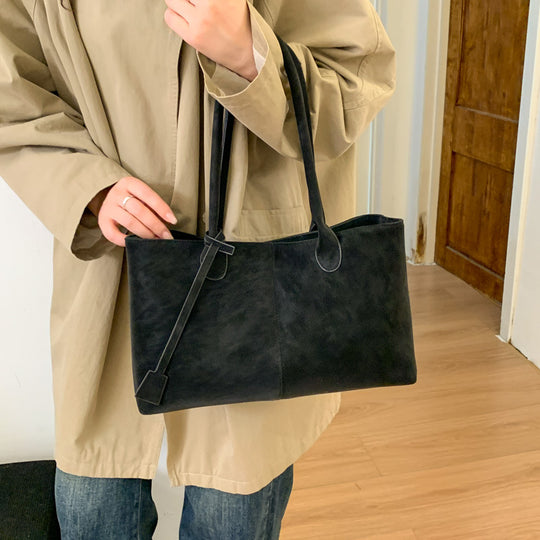 Damen elegante Tote-Handtasche mit glänzendem Detail Nord Taschen