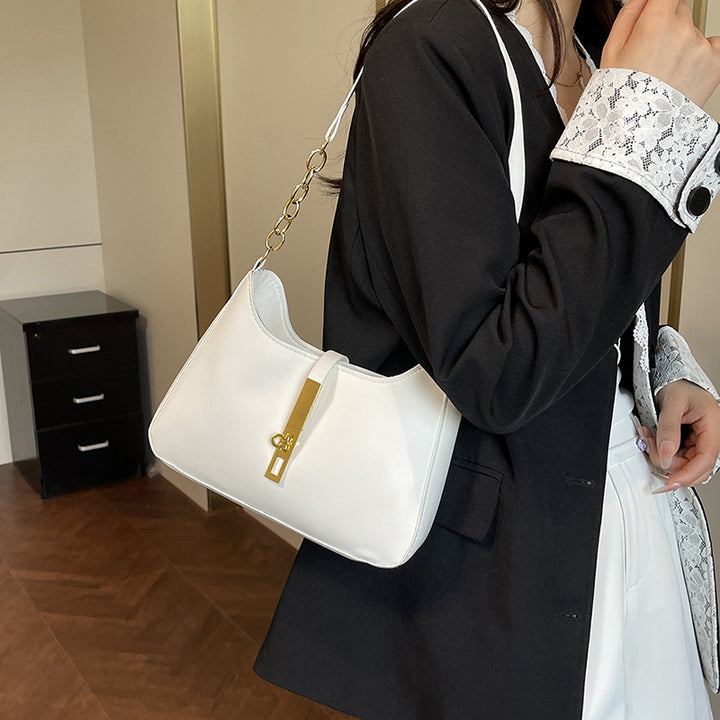 Damen Hobo-Tasche mit strukturiertem Design und schickem goldenen Verschluss Nord Taschen