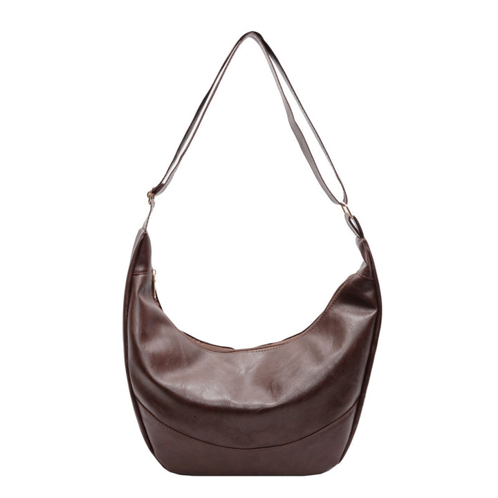 Damen Hobo-Tasche aus hochwertigem Leder mit verstellbarem Schulterriemen Nord Taschen