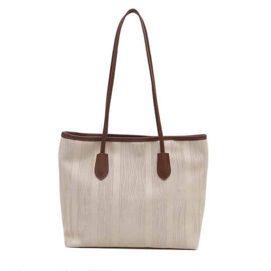 Damen große Shopper-Tasche mit innovativer Wellenstruktur Nord Taschen