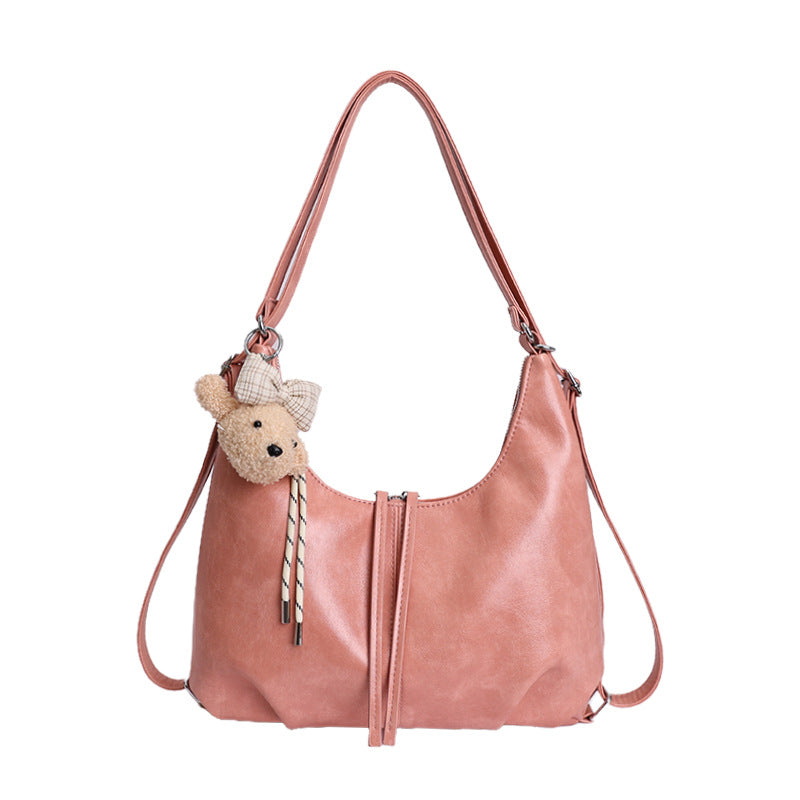 Damen Hobo-Tasche mit verspieltem Tieranhänger Nord Taschen