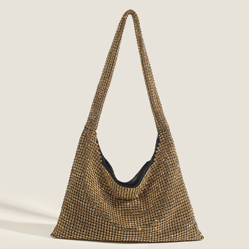 Damen Umhängetasche mit funkelndem Strassdesign Nord Taschen
