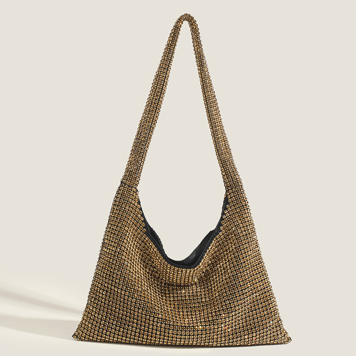 Damen Umhängetasche mit funkelndem Strassdesign Nord Taschen