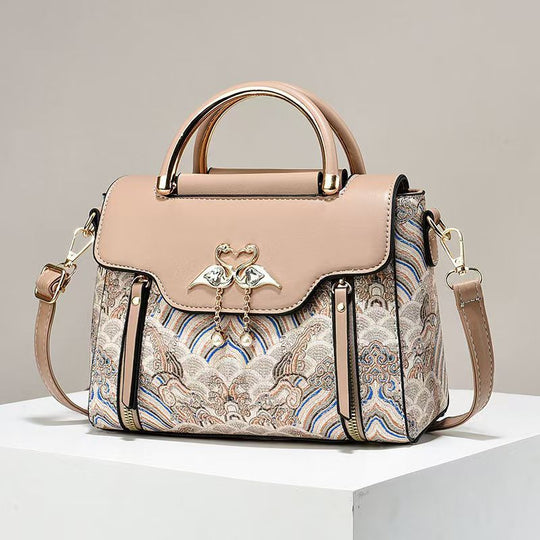 Damen stilvolle Handtasche mit verspieltem Design Nord Taschen