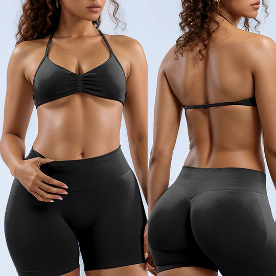Damen Sportliches Bikini-Set mit hochelastischem Material und verstellbaren Trägern