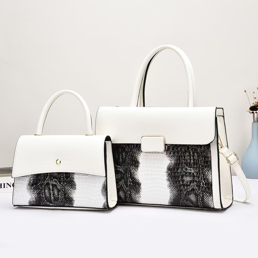 Damen elegante Handtasche mit abnehmbarer Mini-Tasche Nord Taschen