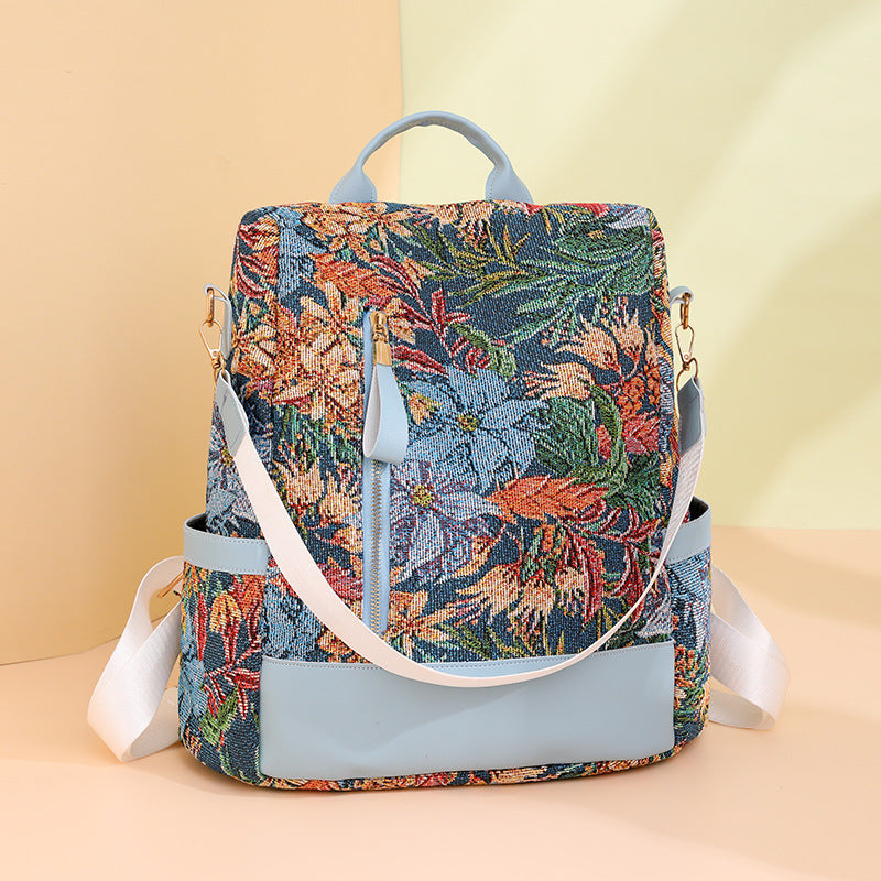 Damen Blumenmuster Rucksack Nord Taschen