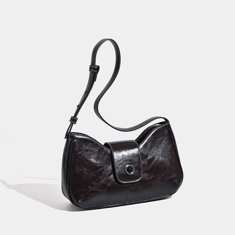 Damen Schultertasche mit eleganter Struktur und verstellbarem Riemen Nord Taschen