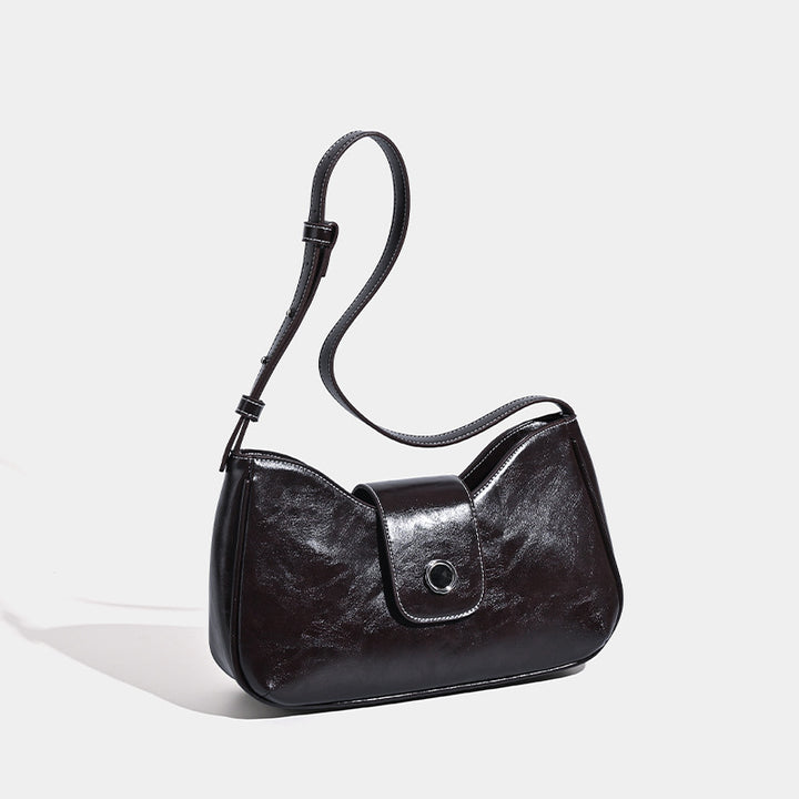 Damen Schultertasche mit eleganter Struktur und verstellbarem Riemen Nord Taschen