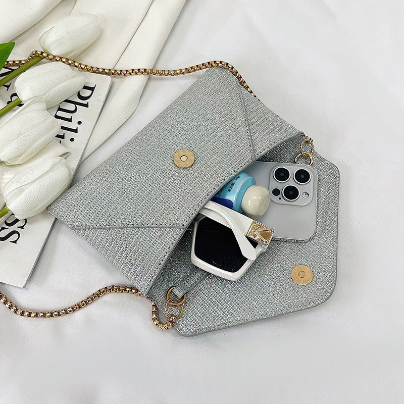 Damen elegante Clutch mit funkelndem Design Nord Taschen