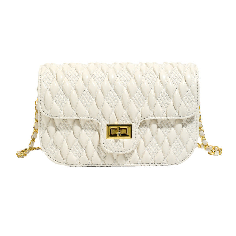 Damen elegante Umhängetasche im luxuriösen Steppdesign Nord Taschen