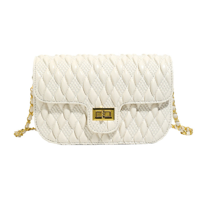 Damen elegante Umhängetasche im luxuriösen Steppdesign Nord Taschen