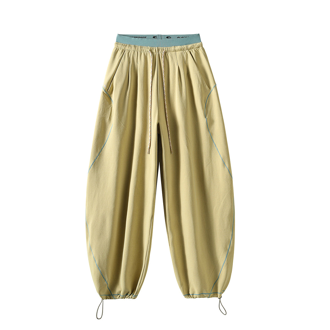 Unisex Weite Ballon-Jogginghose mit Kontrastpaspeln und verstellbaren Saumkordeln Nord Taschen