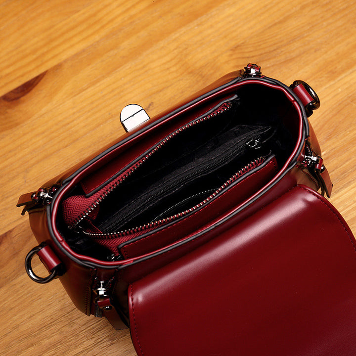 Damen elegante Handtasche mit Metallakzenten Nord Taschen