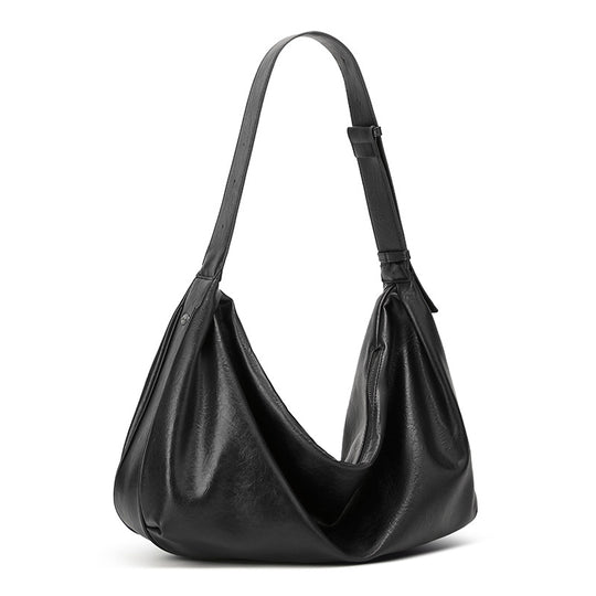 Damen Hobo-Tasche mit eleganter Drapierung und verstellbarem Schulterriemen Nord Taschen