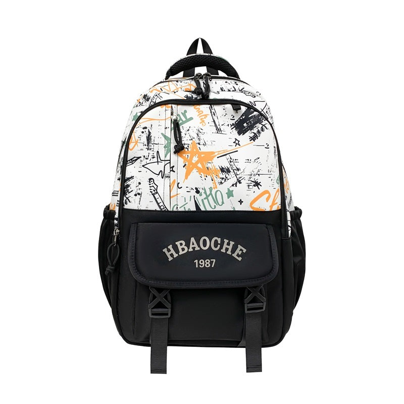 Damen Rucksack mit modernem Grafikausdruck Nord Taschen