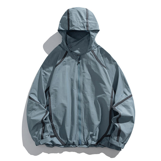 Unisex Weite Ripstop-Hose im Balloon‑Schnitt mit Tunnelzugbund und Utility‑Taschen Nord Taschen