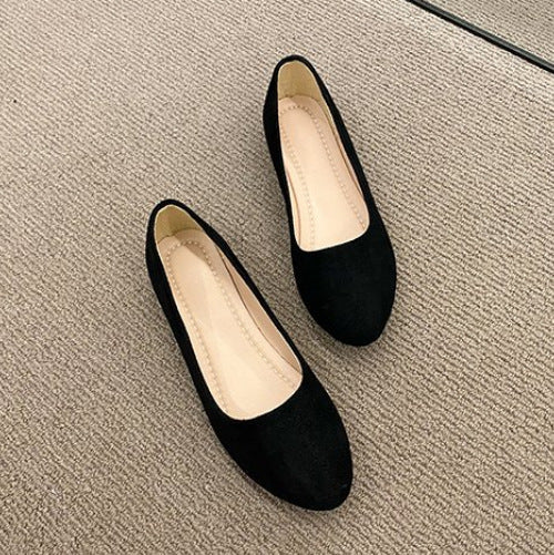 Damen Spitzen Ballerinas mit bequemer Sohle und eleganter Textur
