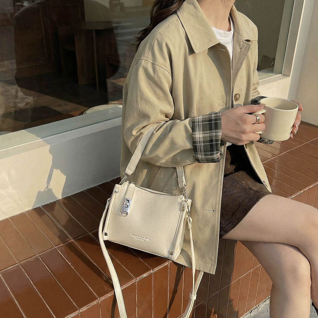 Damen praktische Mini-Handtasche mit verstellbarem Schulterriemen Nord Taschen