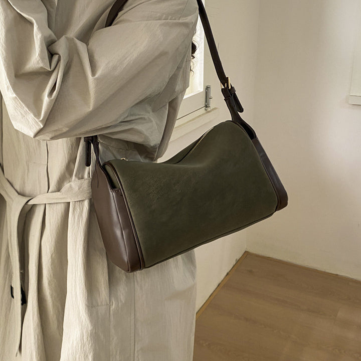Damen Umhängetasche aus hochwertigem Kunstleder mit elegantem Strukturdesign Nord Taschen