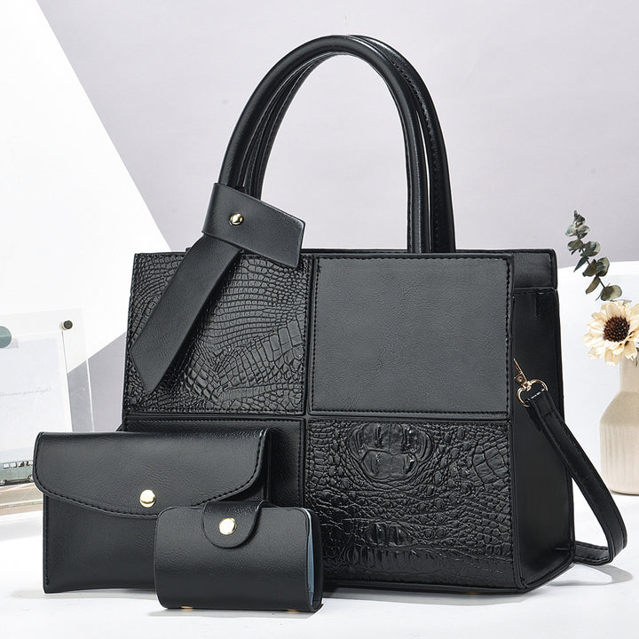 Damen modische Handtasche mit abnehmbaren Fächern Nord Taschen