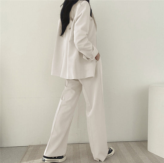 Damen Oversized Blazer mit zwei Knöpfen Nord Taschen
