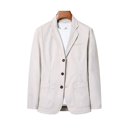 Herren lässiges Baumwollblazer Nord Taschen